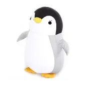 (店+)【桔比雜貨舖】動物U型枕 企鵝鯨魚兩用變形 旅行護頸枕 辦公室可愛趴睡靠墊貓咪