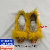 《∮聯豐樂器∮》庫品出清 醒獅鞋 舞獅鞋 舞龍舞獅配件 每雙 200元 綠/黃可選 《桃園現貨》