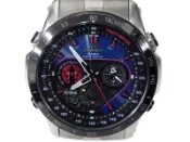 [專業] 電波錶 [CASIO EQW-M1001DB-2A  ]EDIFICE視覺系3D賽車電波錶[藍色+碳纖面]