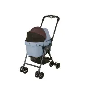 【Compet】milimili lite 日本精品寵物手推車(超輕量3.9kg/單手秒收/可拆洗/可承重12kg/小型犬適用)