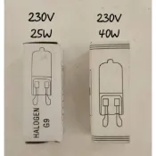 【台北點燈】G9 鹵素燈泡 230V 25W / 40W 鹵素豆燈