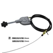 灑水車農用車柴油機發電機改裝定速手動油門拉線手油門拉線控制器