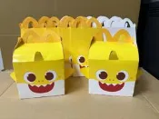 麥當勞 餐盒 快樂兒童餐餐盒 baby shark 寶寶鯊魚 神偷奶爸