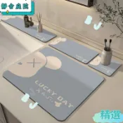 2025新款【發票】客製復古廚房檯面瀝水墊 碗盤 餐桌面乾燥墊 吧檯吸水杯墊 免洗 隔熱防滑墊