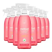 【Costco好市多】美則 多功能清潔劑 粉紅葡萄柚 828毫升 X 8入 Method All Purpose Cleaner Pink Grapefruit 828 ml X 8-Count