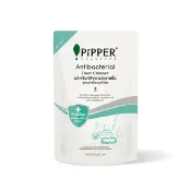 【PiPPER STANDARD 沛柏】鳳梨酵素抗菌地板清潔劑補充包-尤加利 400ml(添加抗菌成份 拖過地板清爽不黏膩)