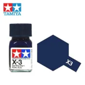 (店+)【TAMIYA】鋼普拉 現貨 田宫模型漆 TAMIYA 80003 X-3 X3 模型專用 油性漆 亮光漆 皇家藍 10ml