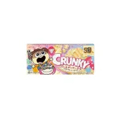 (店+)【Lotte 樂天】LOTTE 樂天 生日蛋糕風味可可脆餅 45g 可可塊 白巧克力 CRUNKY 期間限定 日本原裝 日本進口