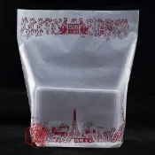 霧面-印刷吐司袋 / OPP 立體包裝袋 / 吐司袋 (1KG/包)