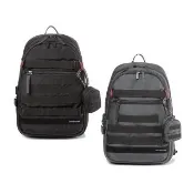 【Samsonite RED】LOCHHILL 戶外休閒多功能筆電後背包/雙肩包/通勤包/電腦包16吋(黑)