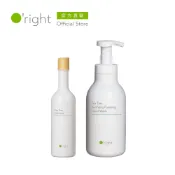 O’right 歐萊德 茶樹洗護雙入組｜洗髮精250mL＋茶樹淨化洗手慕絲 清爽淨化/植萃舒緩 交換禮物 送禮 新年禮物