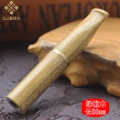 💕台灣出貨💕香菸濾嘴9mm活性炭礫石濾芯 紫光檀綠檀木質煙嘴過濾器換芯型粗細煙兩用