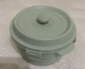 全新~ 安妮兔鑄鐵造型便當盒+陶瓷內膽- 陶瓷碗 便當盒 - 日月光股東會紀念品