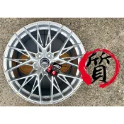 【質感輪業五股店】全新鋁圈 18吋 旋壓鋁圈 類 HRE多爪 高亮閃銀