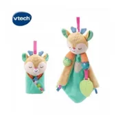 【英國 Vtech 】3合1小鹿音樂安撫巾