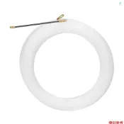 Crtw 30m 魚帶拉線器電纜拉拔工具穿牆 ABS 塑料穿線器電線運行拉拔器,用於石膏板天花板導管