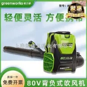 【現貨速發】blb484吹風機博鼓風機80v電動吹雪機blb484背負式-吹塵吹葉機