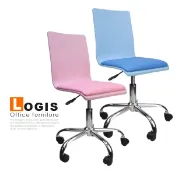 LOGIS邏爵家具 椅子/辦公椅/電腦椅 香彩曲木皮墊事務椅【LOGIS邏爵】【DIY-030BV】