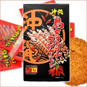 【江戶物語】沖繩限定 南風堂 沖繩島椒味蝦餅禮盒 27枚入 沖繩島辣椒 蝦仙貝 伴手禮 日本年節禮盒
