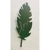 葉子吊牌 吊卡 小卡 包裝吊卡  禮品 葉子卡片 燙金 書籤 裝飾吊卡 love 簡約風格 現貨
