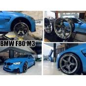 小亞-全新 寶馬 BMW F80 M3 M4 升級 升級日本Advan GT 19吋 鍛造 鋁圈 MPB色 輪框