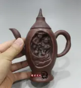 銀聯網日用品生活館 怪壺茶壺朱泥壺紫砂壺功夫茶壺 宜興紫砂茶壺泡茶器西施壺仿古壺1入