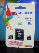 ...點子電腦-北投...全新◎ADATA威剛 8G ◎SDHC記憶卡CLASS 10，210元