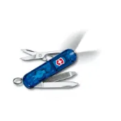 (店+)【VICTORINOX 瑞士維氏】瑞士刀 7用 58mm 0.6228.T2-透藍(VT0017)