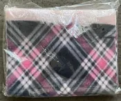 服飾-配件-經典蘇格蘭格紋SCOTTISH HOUSE粉色格紋圍巾 (積家總代理)