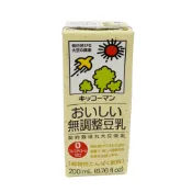 kikkoman龜甲萬 無調整豆乳 200ml【Donki日本唐吉訶德】