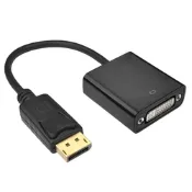 【免運活動中】DisplayPort(公)轉DVI24+5(母)轉接線(DV-32)