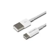【POLYWELL】USB Type-A To Type-C 3A 18W 充電傳輸線 /1M