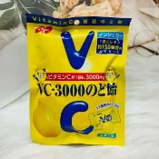 日韓小潼 日本 Nobel 諾貝爾 VC3000 檸檬潤喉糖 檸檬喉糖 87.4g 檸檬糖｜全店$299 全家取貨免運｜滿額折500｜APP下單最高賺19%點數⚡