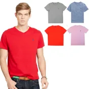 Ralph Lauren polo 人馬 男性短袖 素t V領 T-SHIRT T恤 男性短袖V領上衣
