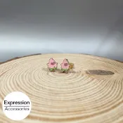 Patrick Star Stainless Steel Earrings | 派大星不鏽鋼耳環
