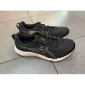 黑白 asics GEL-CONTEND 9 慢跑鞋