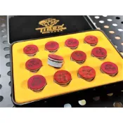 全揚撞球  TIGER  SNIPER®(狙擊手) 皮頭(cuetec黑前節專用皮頭)單顆價