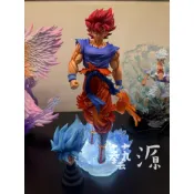 【藝源】 七龍珠 麒麟超藍悟空 七龍珠公仔 悟空公仔 動漫模型 手辦 GK 桌面擺件 雕像 公仔 生日禮物 擺飾品