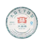 大益普洱生茶 357g/8582 1201 經典配方 陳韵木香「茶有大益」