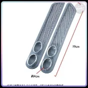 通用汽車裝飾風口假排氣孔排氣筒改裝車身鯊魚鰓仿真排氣管對裝可開發票✅極速車配🚗臺灣出貨🚗