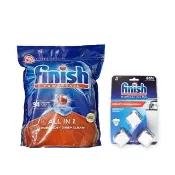 【日本 FINISH】ALL IN 1 紅球強效洗碗錠 94顆+3顆洗碗機清潔錠(平輸品)