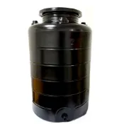 ★發發塑膠★台製+含稅 250L一般 耐酸水塔 塑膠水塔 化工桶 直立桶 儲水桶 工地桶 海水桶 廢水桶 平底水塔