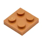 COOLPON｜這是樂高®LEGO®的正版零件 中牛軋糖 Plate 2x2 薄板 3022 6056383 94148