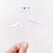加購客製化小立牌   卡片 乾燥花 裝飾 乾燥花聖誕樹