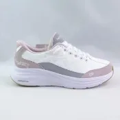【SKECHERS】中大童鞋 Contour Foam 女鞋 免綁鞋帶 (303949LWLV白/薰衣草)