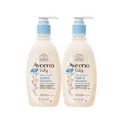 (店+)【Aveeno 艾惟諾】嬰兒燕麥洗髮沐浴露 (532毫升X2入)