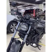 Rebel 1100T DCT黑色頭燈蓋 適用於 Honda 叛逆者500改裝黑色防護罩 Rebel 1100T