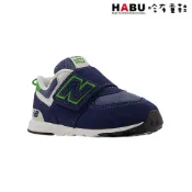 【New Balance】紐巴倫 574 HOOK & LOOP 休閒鞋 運動鞋 寬楦 小童 NW574QBL｜哈布童鞋