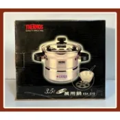 THERMOS膳魔師】3.5L多功能蒸煮萬用鍋 KOA-S18