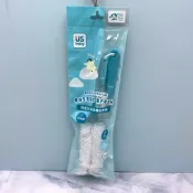 優生 US baby 抗菌旋轉奶瓶刷 皇帝企鵝 (附奶嘴刷)
